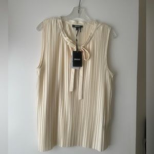 NWT Dkny ribbed dressy tank